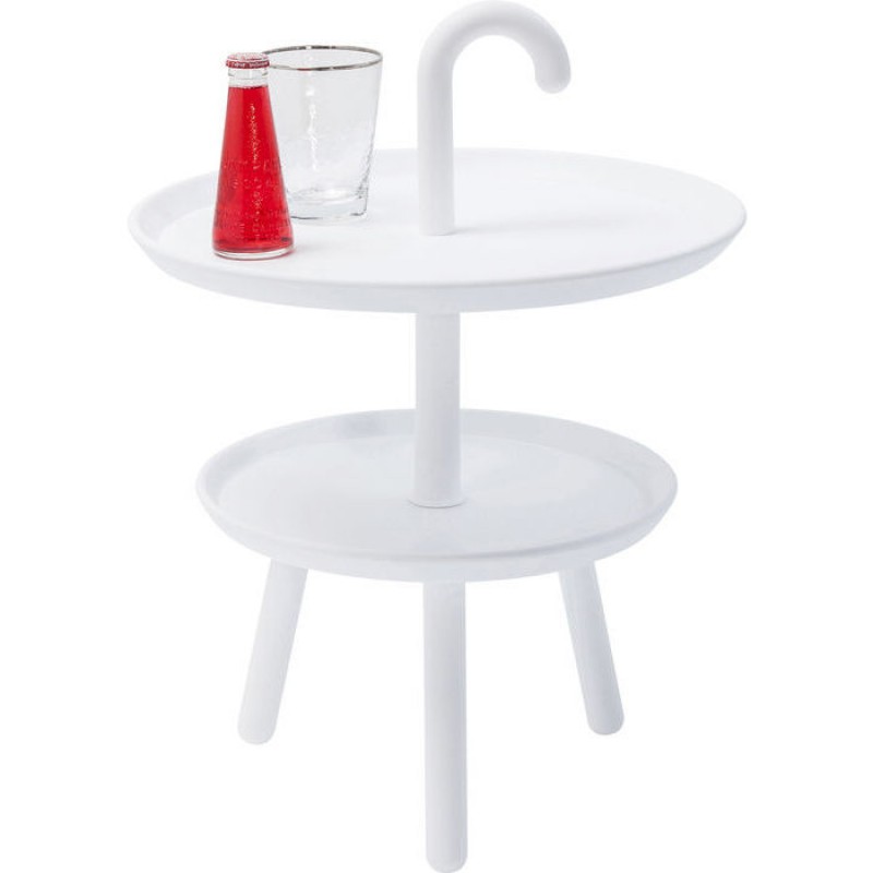 Side Table Jacky White Ø42cm